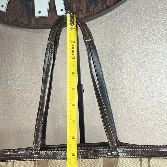 Coach Canvas Shoulder Bag - Picture 8 of 15